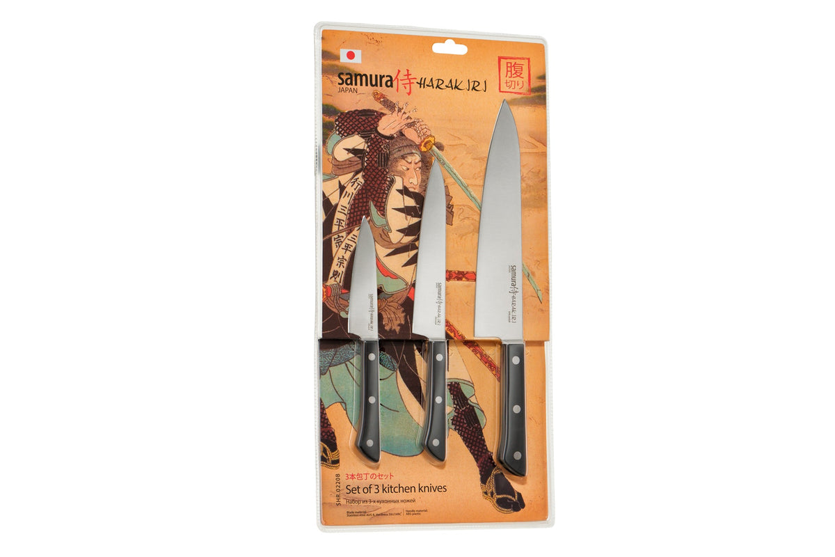 Set cuțite Samura Harakiri 3 buc. AUS-8 HRC-58