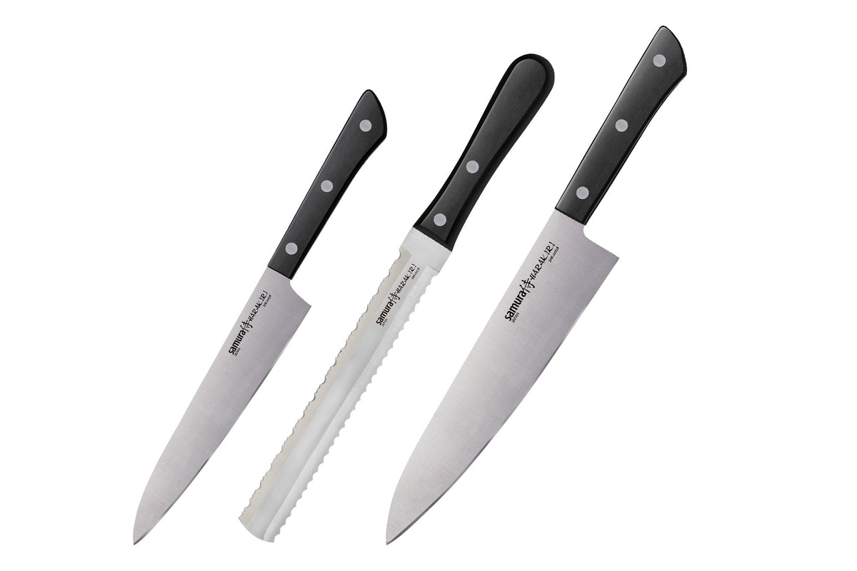 Set cuțite Samura Harakiri 3 buc. AUS-8 HRC-58