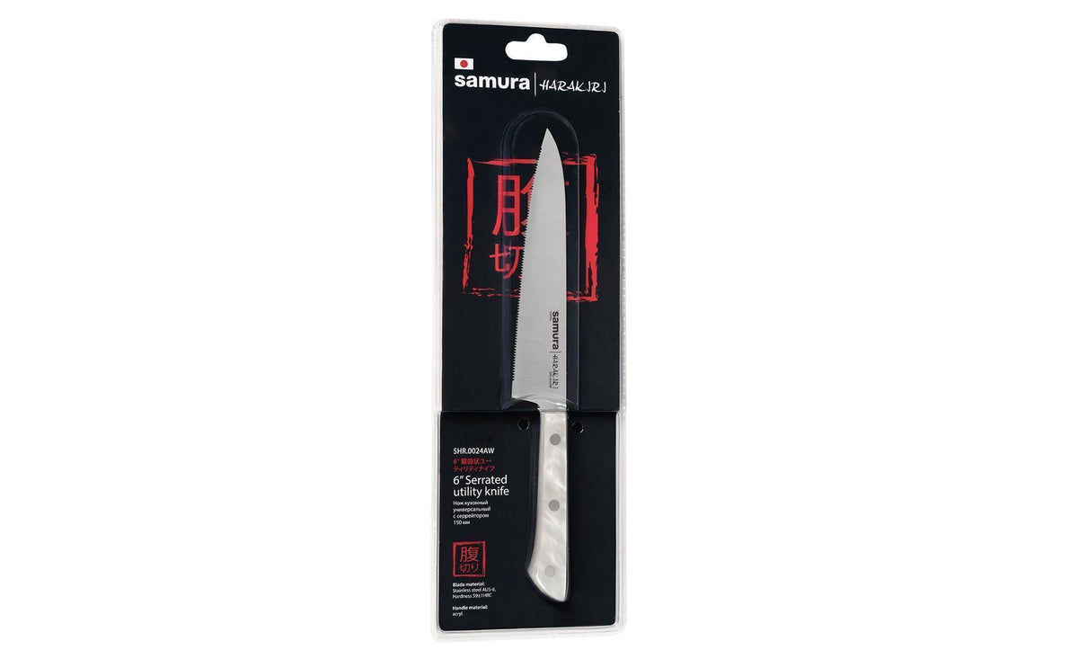Cuțit Samura Harakiri universal zimtat 6.0"/150 mm