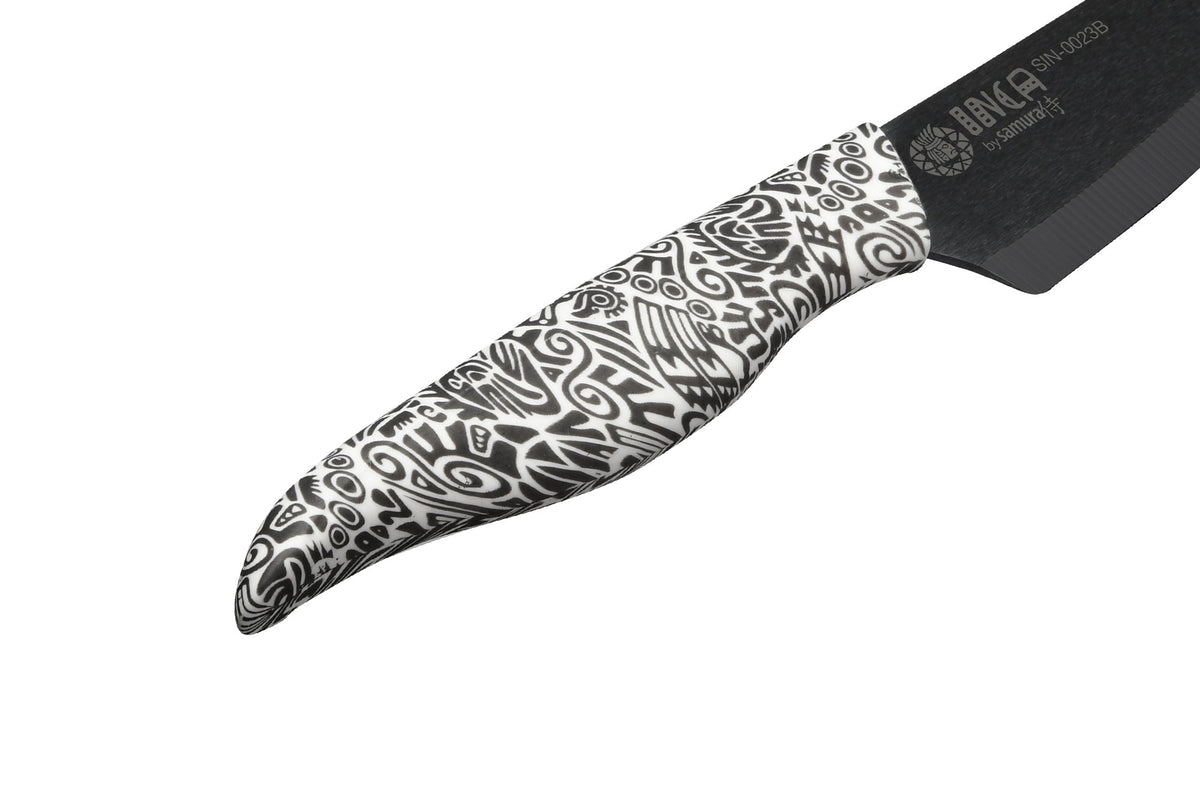 Cuțit Samura Inca universal lama zirconia ceramic negru 6.1"/155mm HRC-87