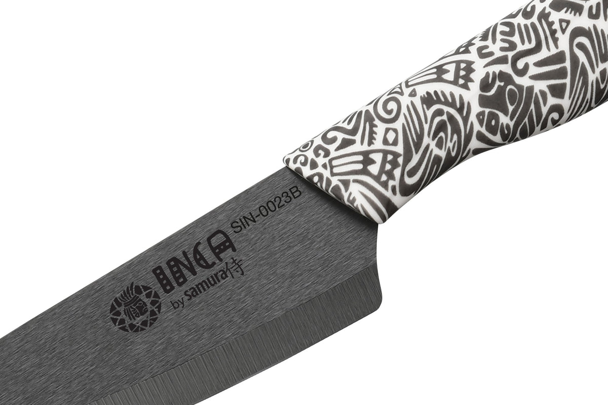 Cuțit Samura Inca universal lama zirconia ceramic negru 6.1"/155mm HRC-87