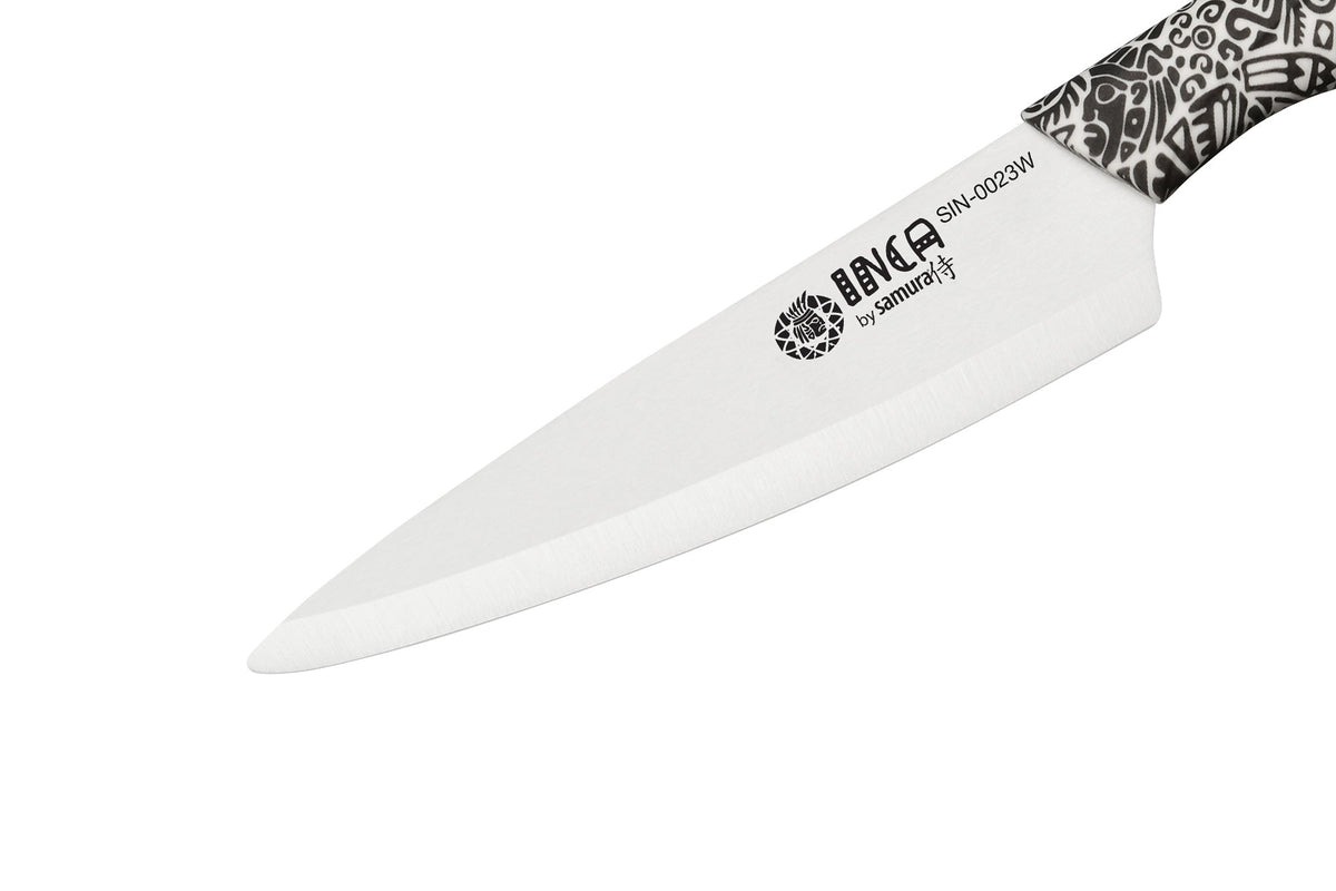 Cuțit Samura Inca universal lama zirconia ceramic alb 6.1"/155mm HRC-87