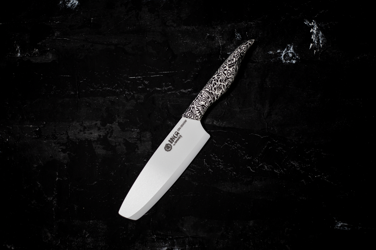 Cuțit Samura Inca Chef, lama zirconia ceramic 6.5"/165 mm HRC-84