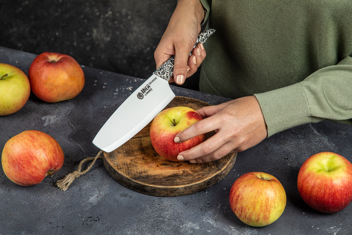 Cuțit Samura Inca Chef, lama zirconia ceramic 6.5"/165 mm HRC-84