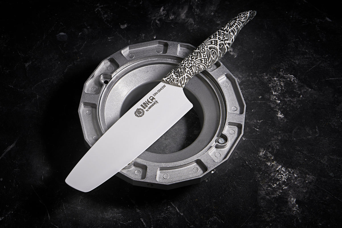 Cuțit Samura Inca Chef, lama zirconia ceramic 6.5"/165 mm HRC-84