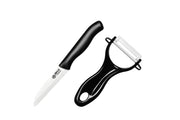 Set Samura cuțit fructe 75mm & decojitor legume lama zirconia ceramic HRC-87