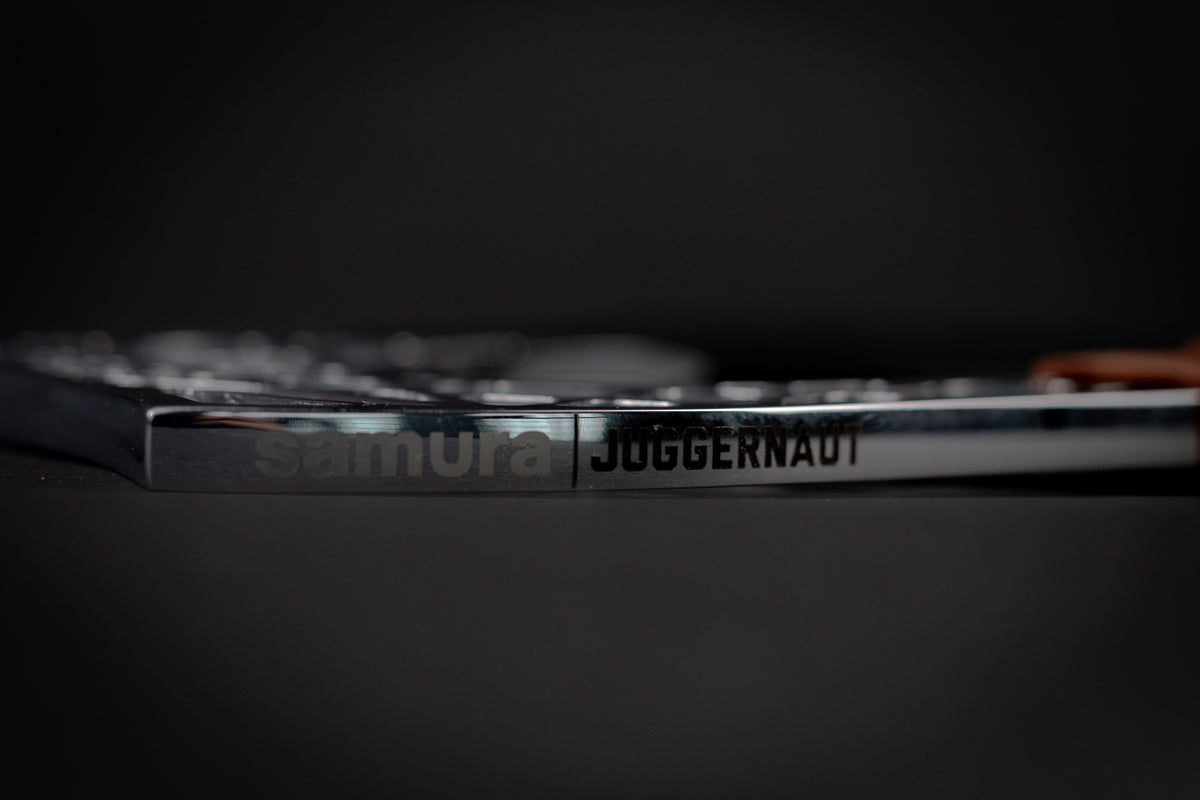 Topor de bucatarie personalizat Samura Juggernaut, 12.6"/320mm, argintiu
