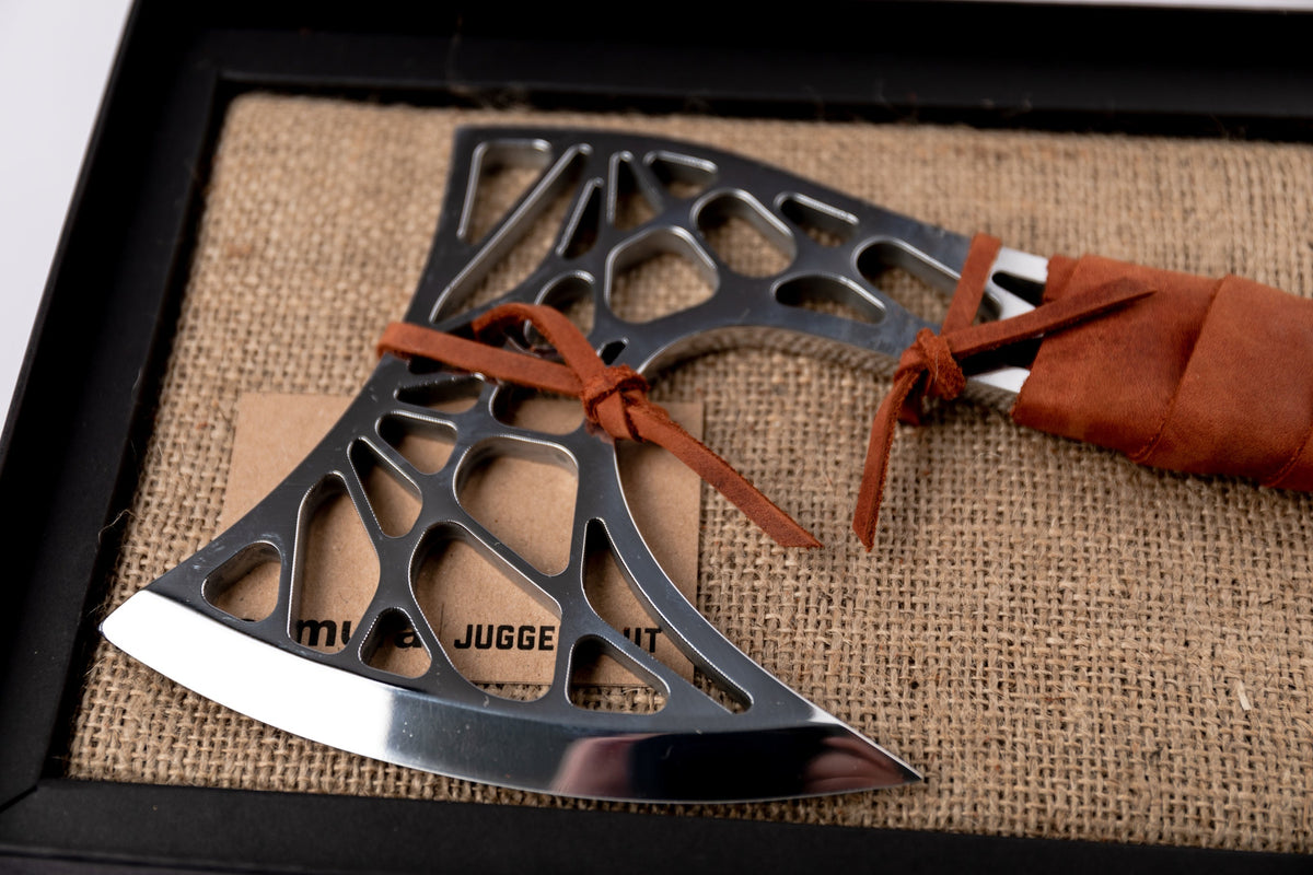 Topor de bucatarie personalizat Samura Juggernaut, 12.6"/320mm, argintiu