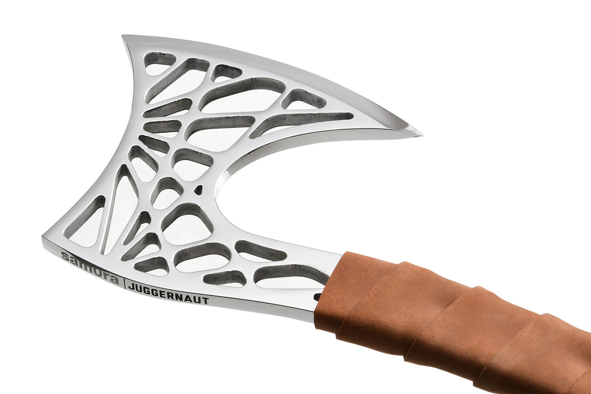 Topor de bucatarie personalizat Samura Juggernaut, 12.6"/320mm, argintiu