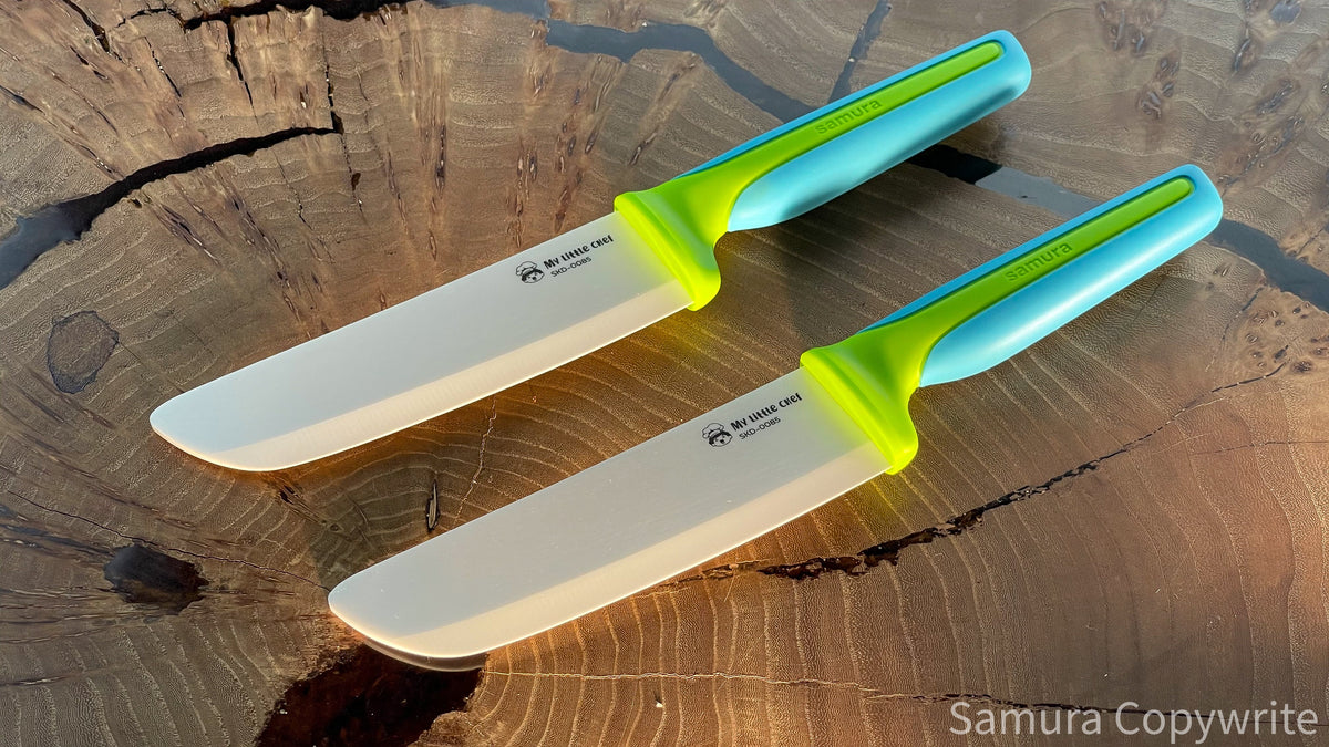 Cuțit Samura Micul Bucatar 128mm, lama zirconia ceramic HRC-84