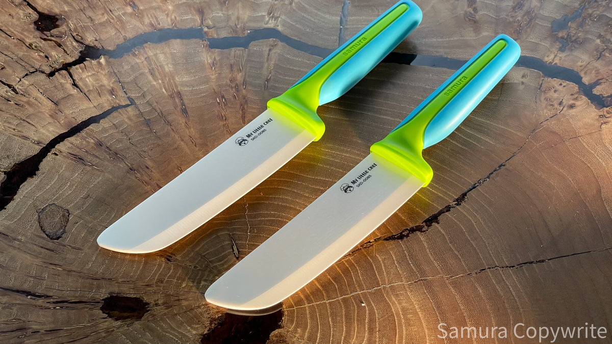 Cuțit Samura Micul Bucatar 128mm, lama zirconia ceramic HRC-84