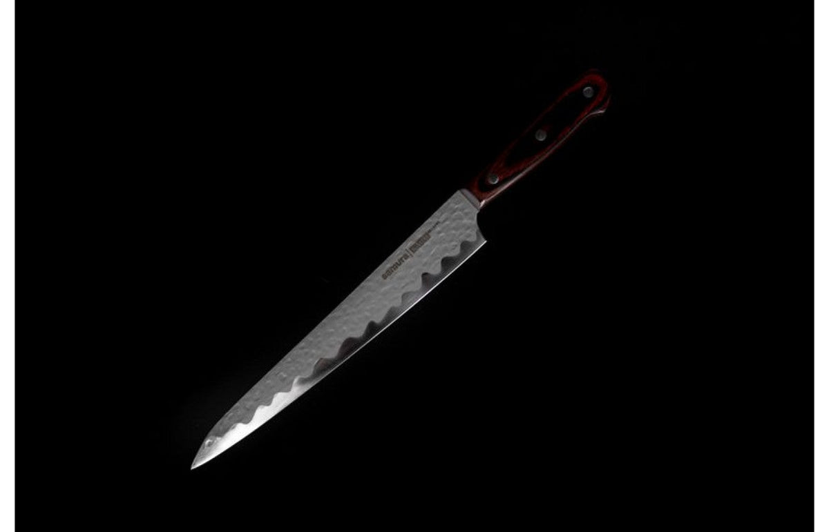 Cuțit Samura Kaiju Stonewash Yanaghiba 9.4"/240mm, AUS-8  HRC-59