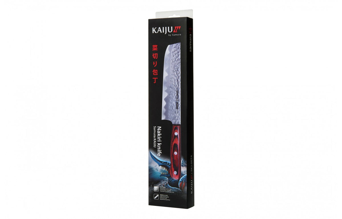 Cuțit Samura Kaiju Stonewash Nakiri 6.6"/167mm, AUS-8 HRC-58