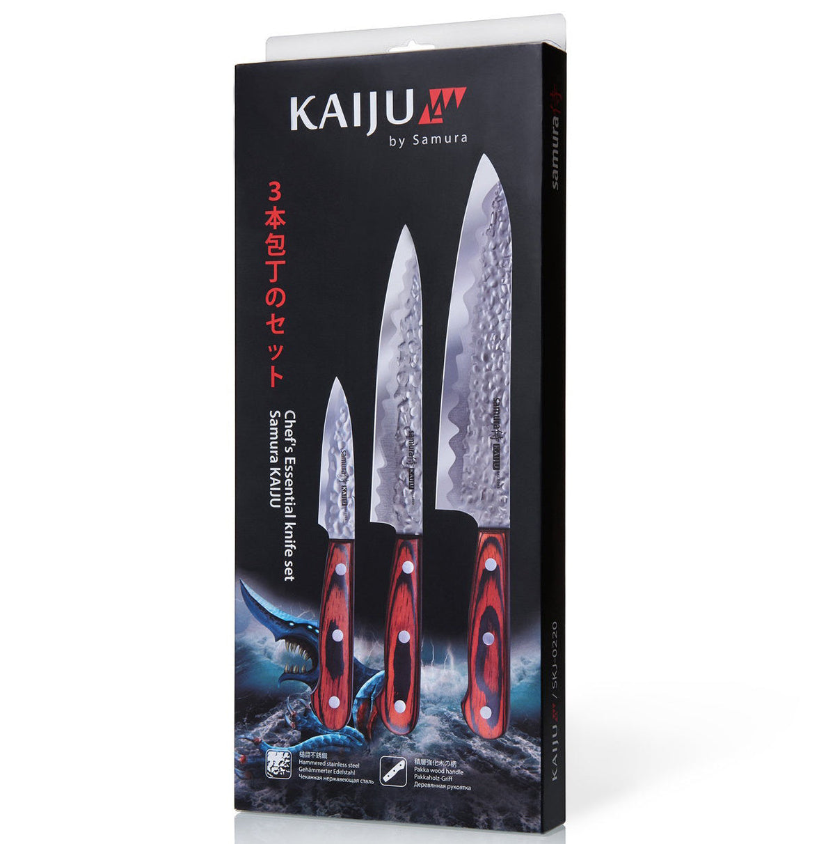 Set cuțite Samura Kaiju 3 buc. AUS-8 HRC-59