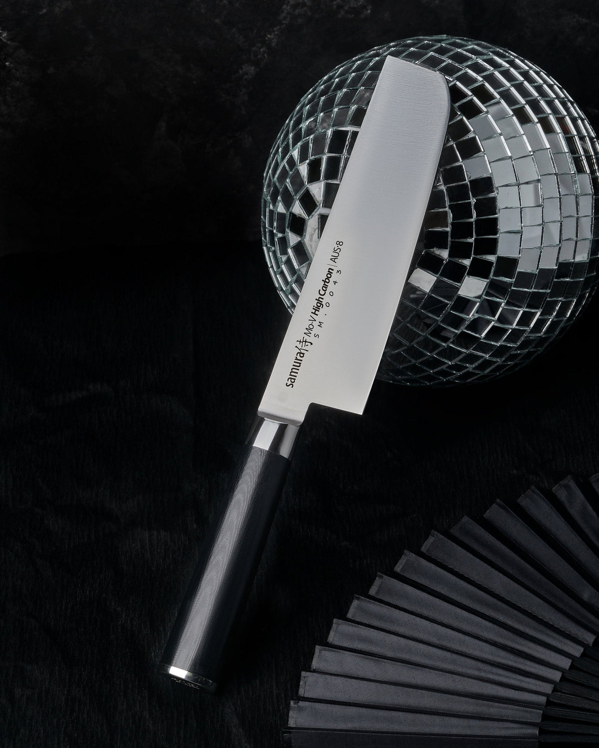 Cuțit Samura Mo-V Nakiri 6.6"/167mm, AUS-8 HRC-58