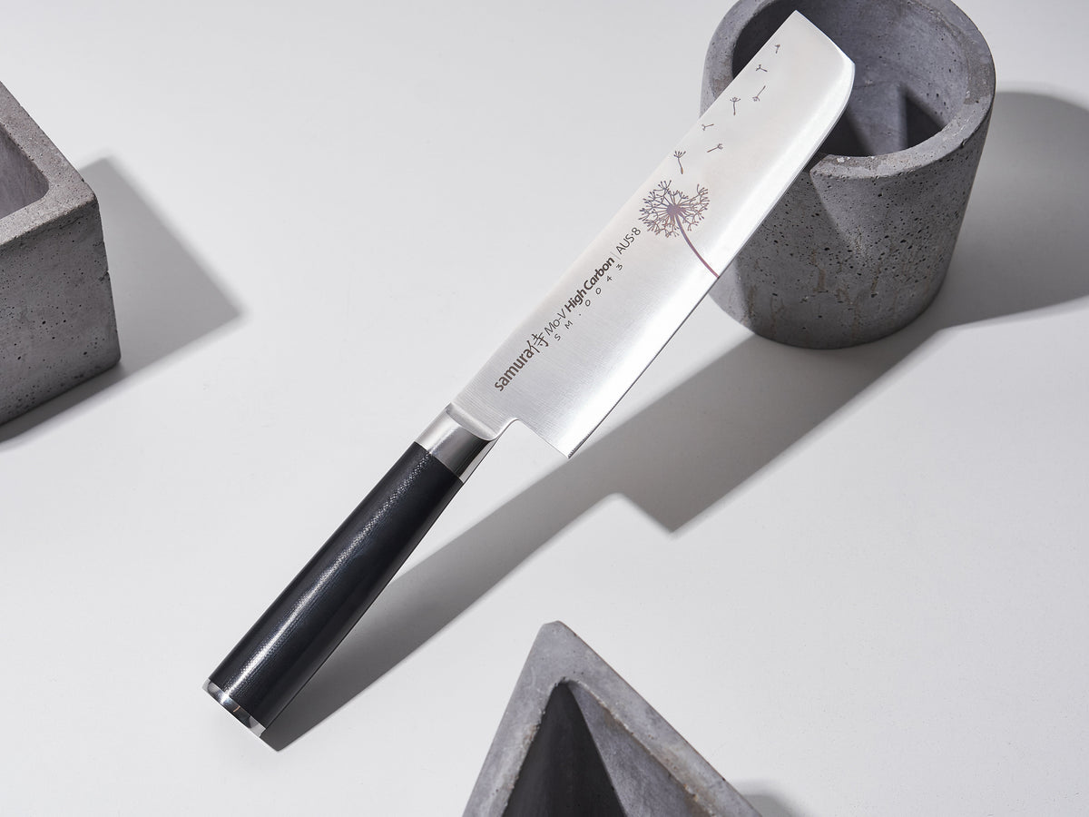 Cuțit Samura Mo-V Nakiri 6.6"/167mm, AUS-8 HRC-58