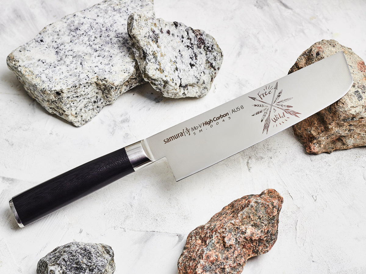 Cuțit Samura Mo-V Nakiri 6.6"/167mm, AUS-8 HRC-58
