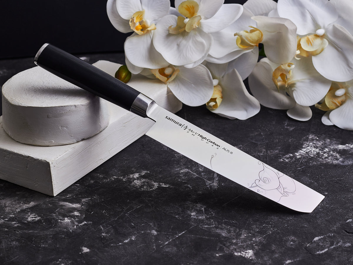 Cuțit Samura Mo-V Nakiri 6.6"/167mm, AUS-8 HRC-58