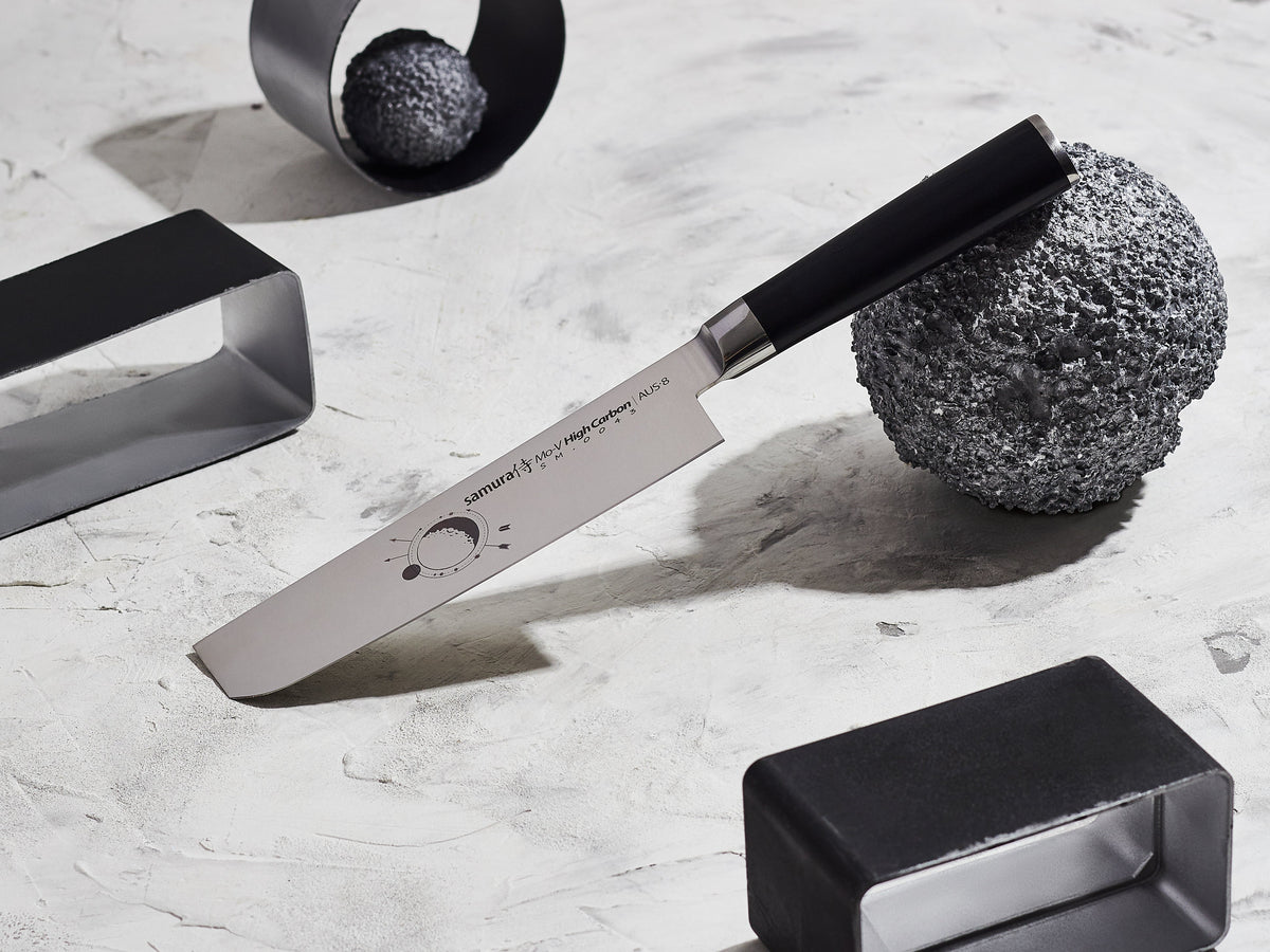 Cuțit Samura Mo-V Nakiri 6.6"/167mm, AUS-8 HRC-58