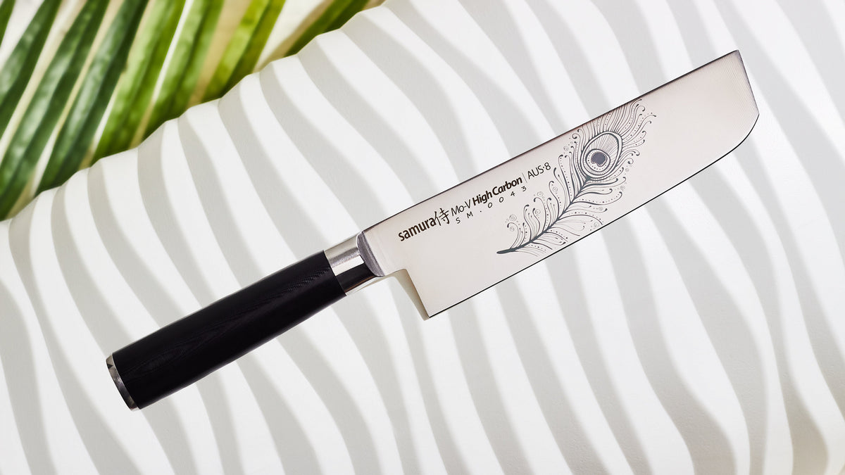 Cuțit Samura Mo-V Nakiri 6.6"/167mm, AUS-8 HRC-58