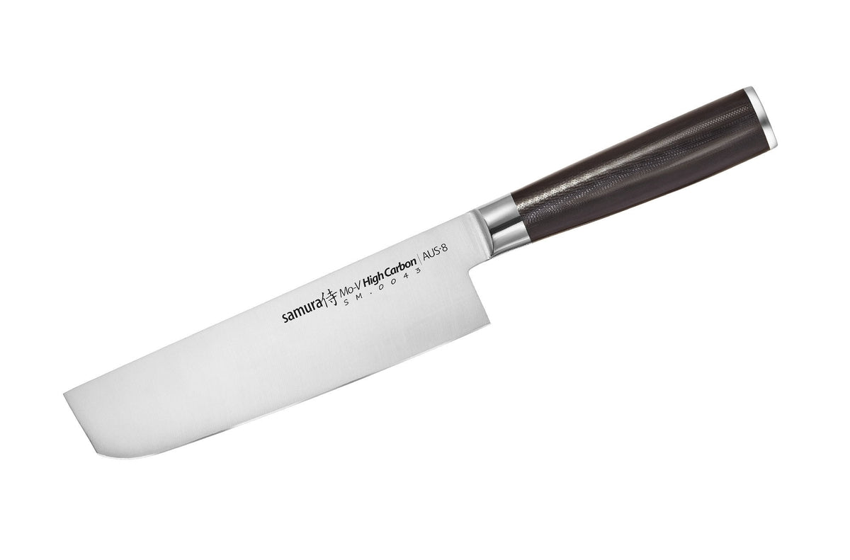 Cuțit Samura Mo-V Nakiri 6.6"/167mm, AUS-8 HRC-58