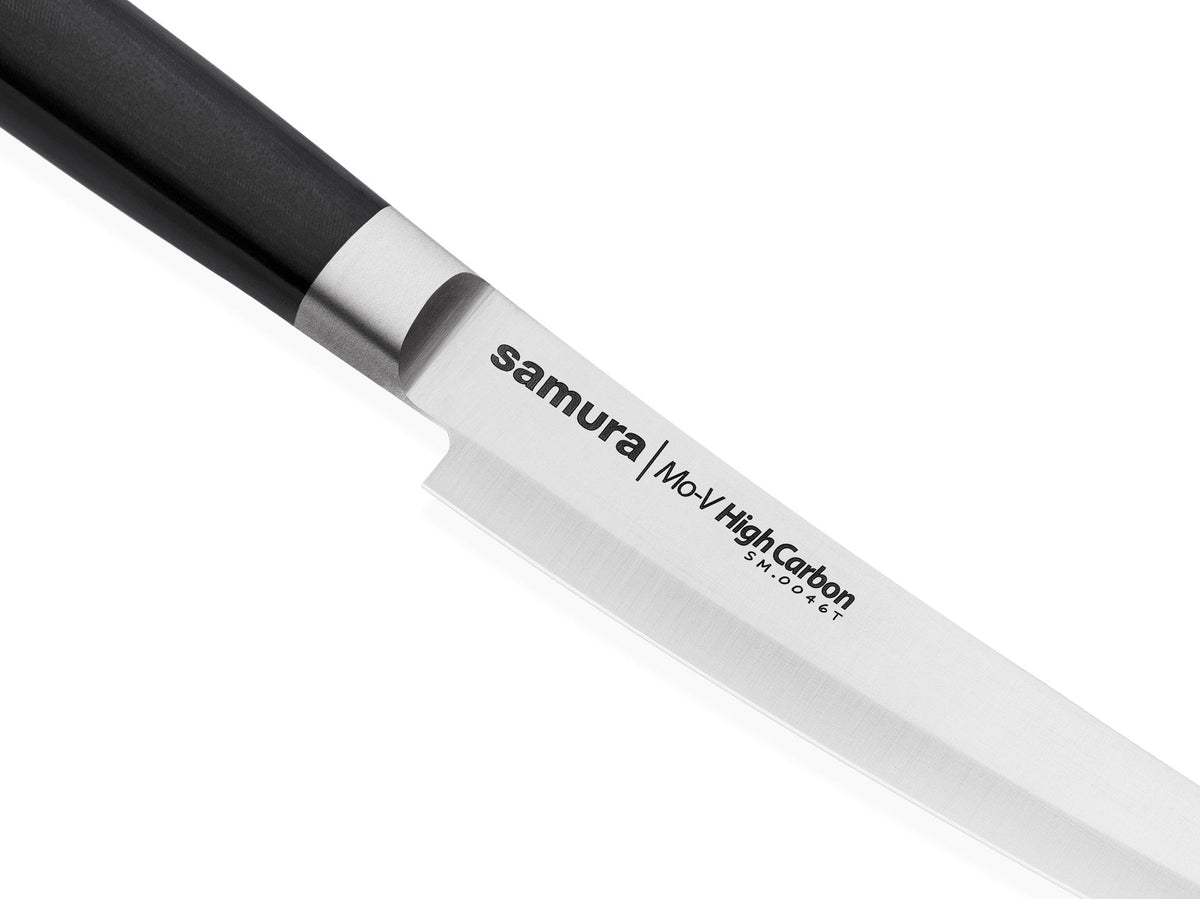 Cuțit Samura Mo-V Tanto feliator 9"/230mm, AUS-8 HRC-58