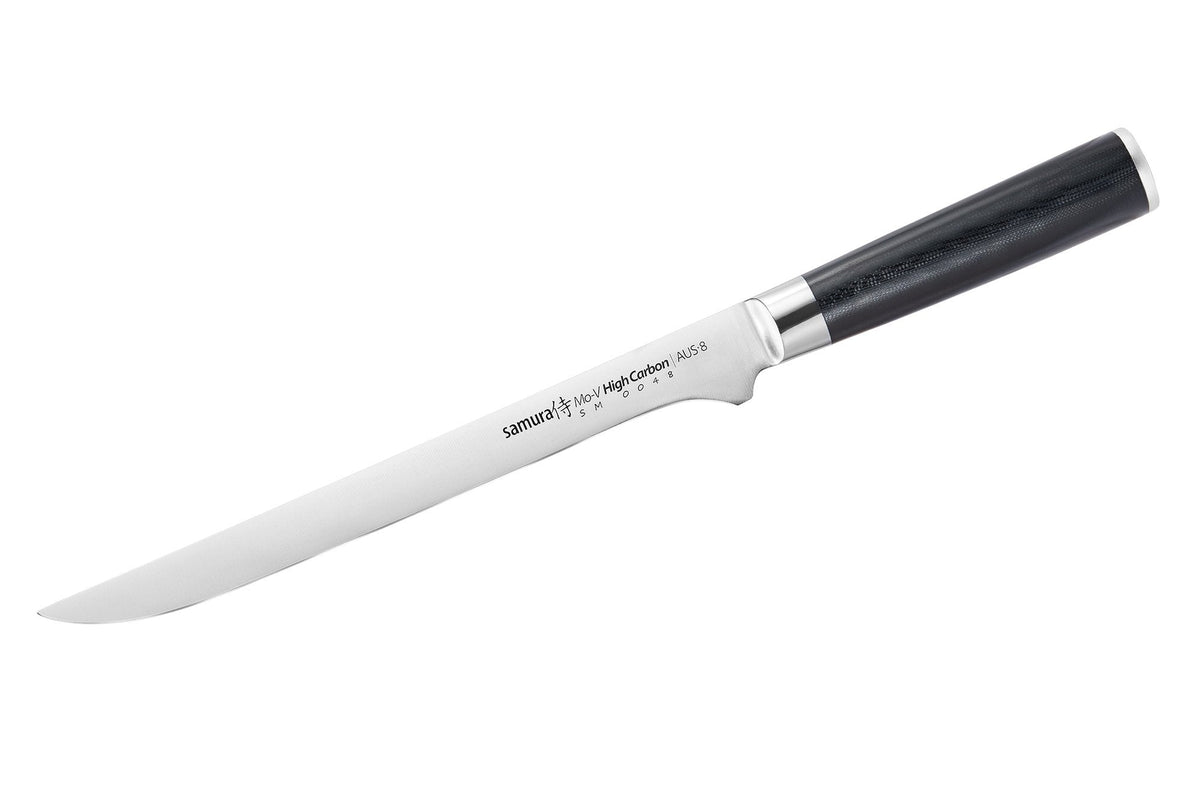 Cuțit Samura Mo-V feliator 8.8"/218mm, AUS-8 HRC-58