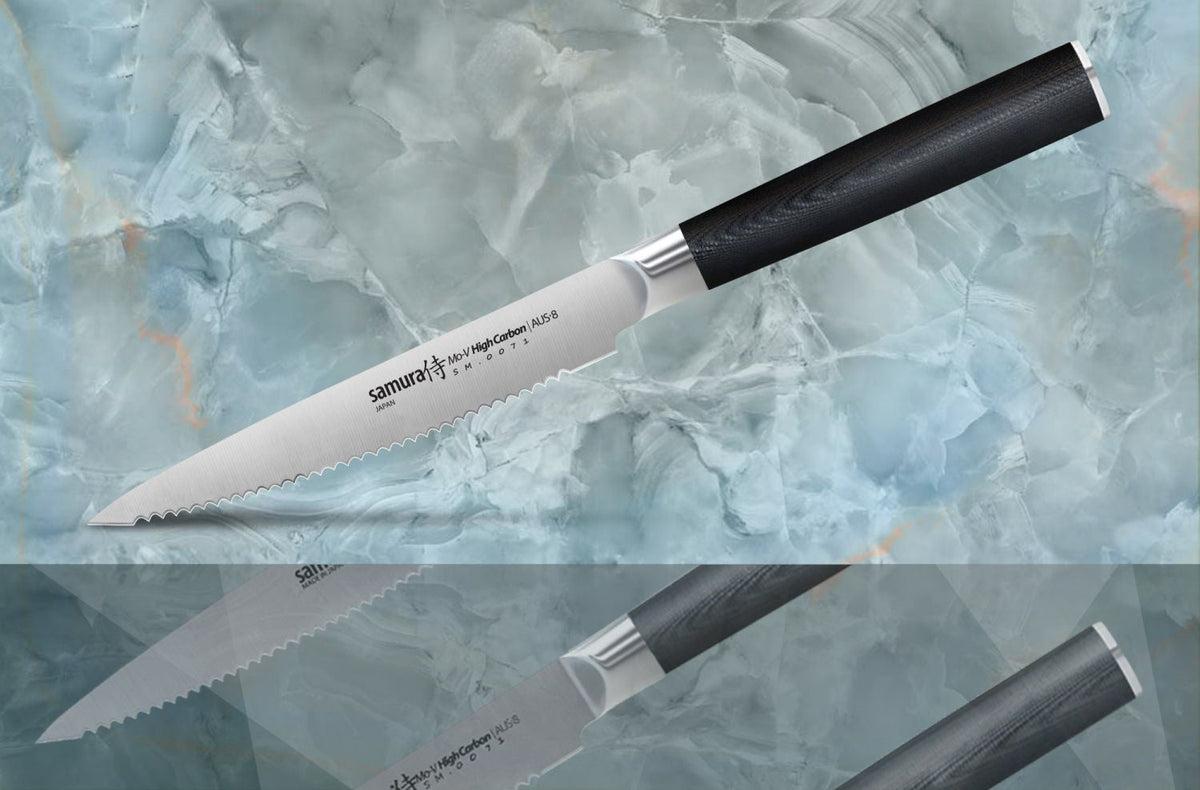 Cuțit Samura Mo-V p/u tomate 4.7"/120 mm, AUS-8 HRC-58