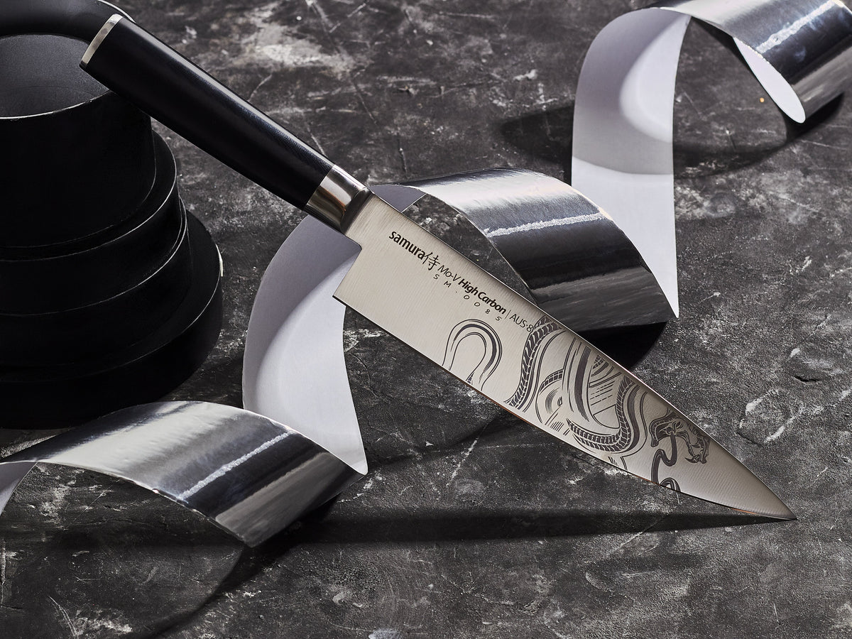 Cuțit Samura Mo-V Chef 8"/200mm, AUS-8 HRC-58