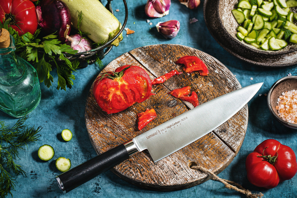 Cuțit Samura Mo-V Chef 8"/200mm, AUS-8 HRC-58