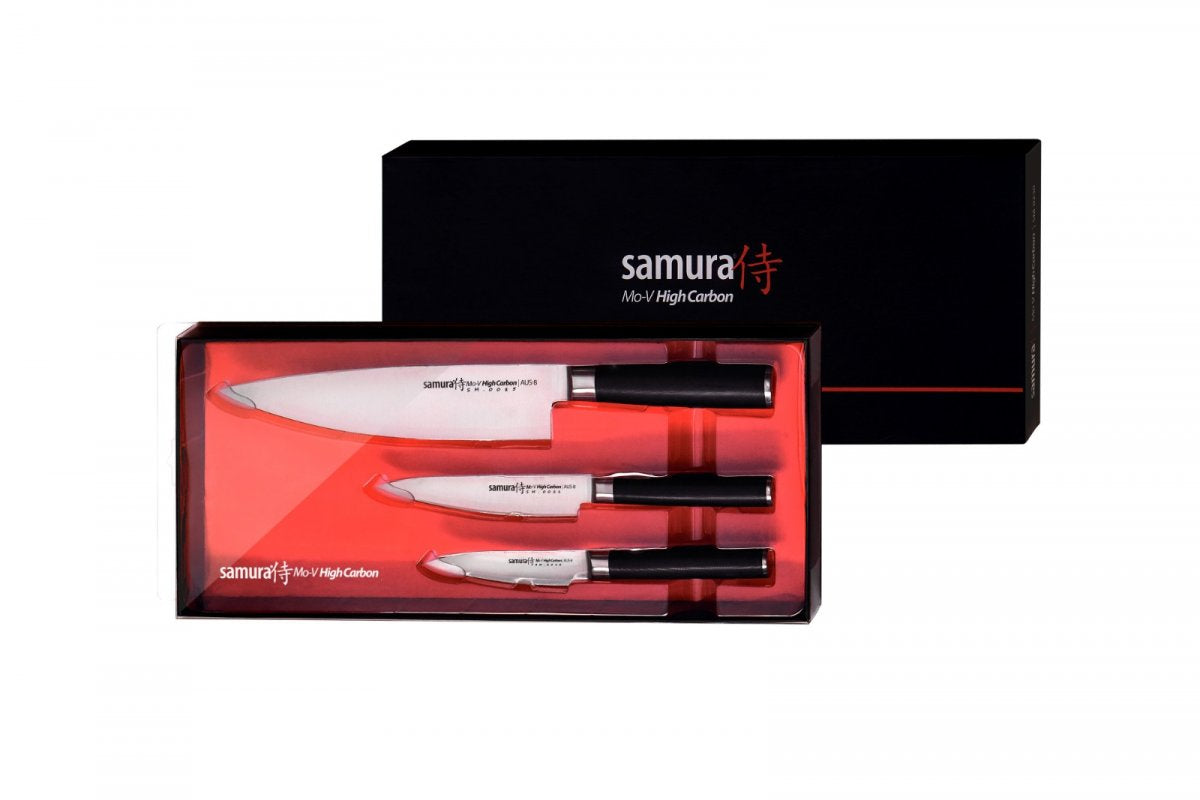 Set cuțite Samura Mo-V 3 buc. AUS-8 HRC-58