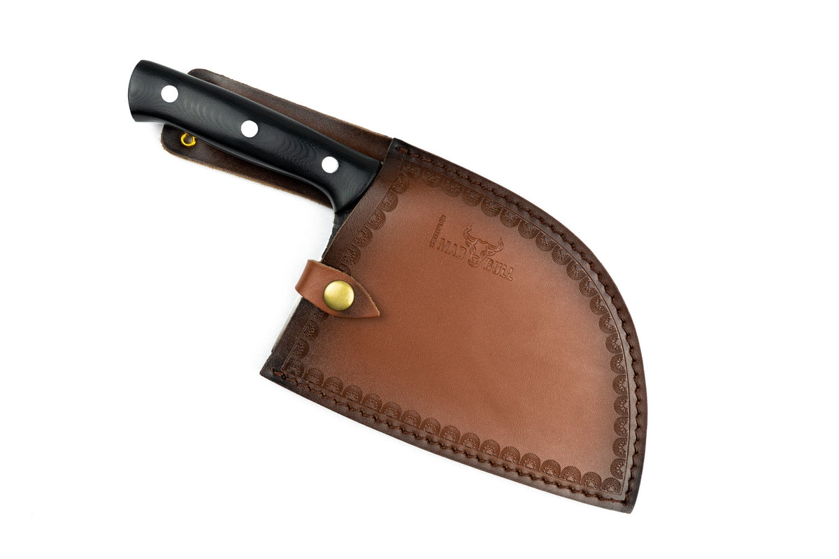 Satâr sârbesc Samura Mad Bull negru 7"/180mm, AUS-8 HRC-59