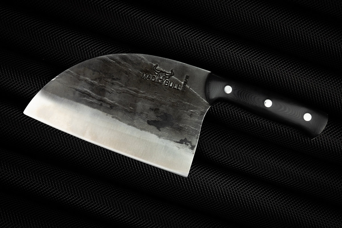 Satâr sârbesc Samura Mad Bull negru 7"/180mm, AUS-8 HRC-59