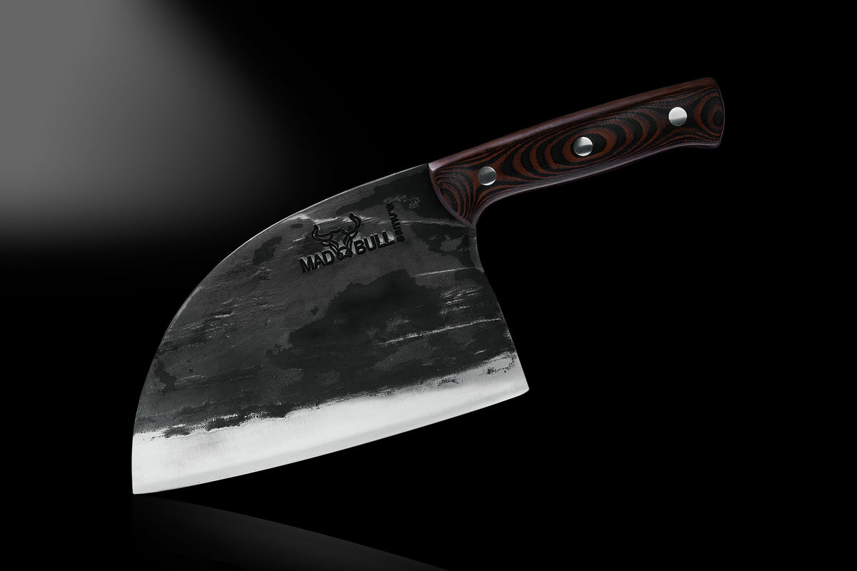 Satâr sârbesc Samura Mad Bull roșu 7"/180mm, AUS-8 HRC-59