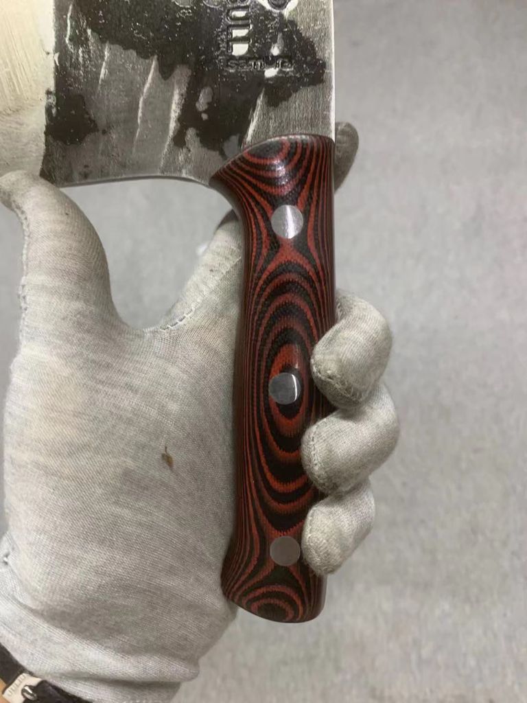 Satâr sârbesc Samura Mad Bull roșu 7"/180mm, AUS-8 HRC-59