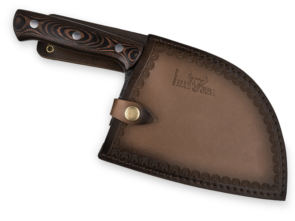 Satâr sârbesc Samura Mad Bull roșu 7"/180mm, AUS-8 HRC-59