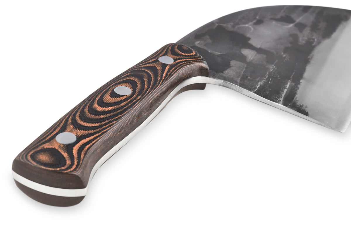 Satâr sârbesc Samura Mad Bull roșu 7"/180mm, AUS-8 HRC-59