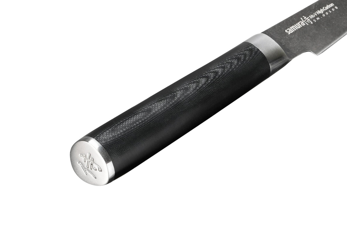 Cuțit Samura Mo-V Stonewash fructe&legume 3.5"/90mm, AUS-8 HRC-58