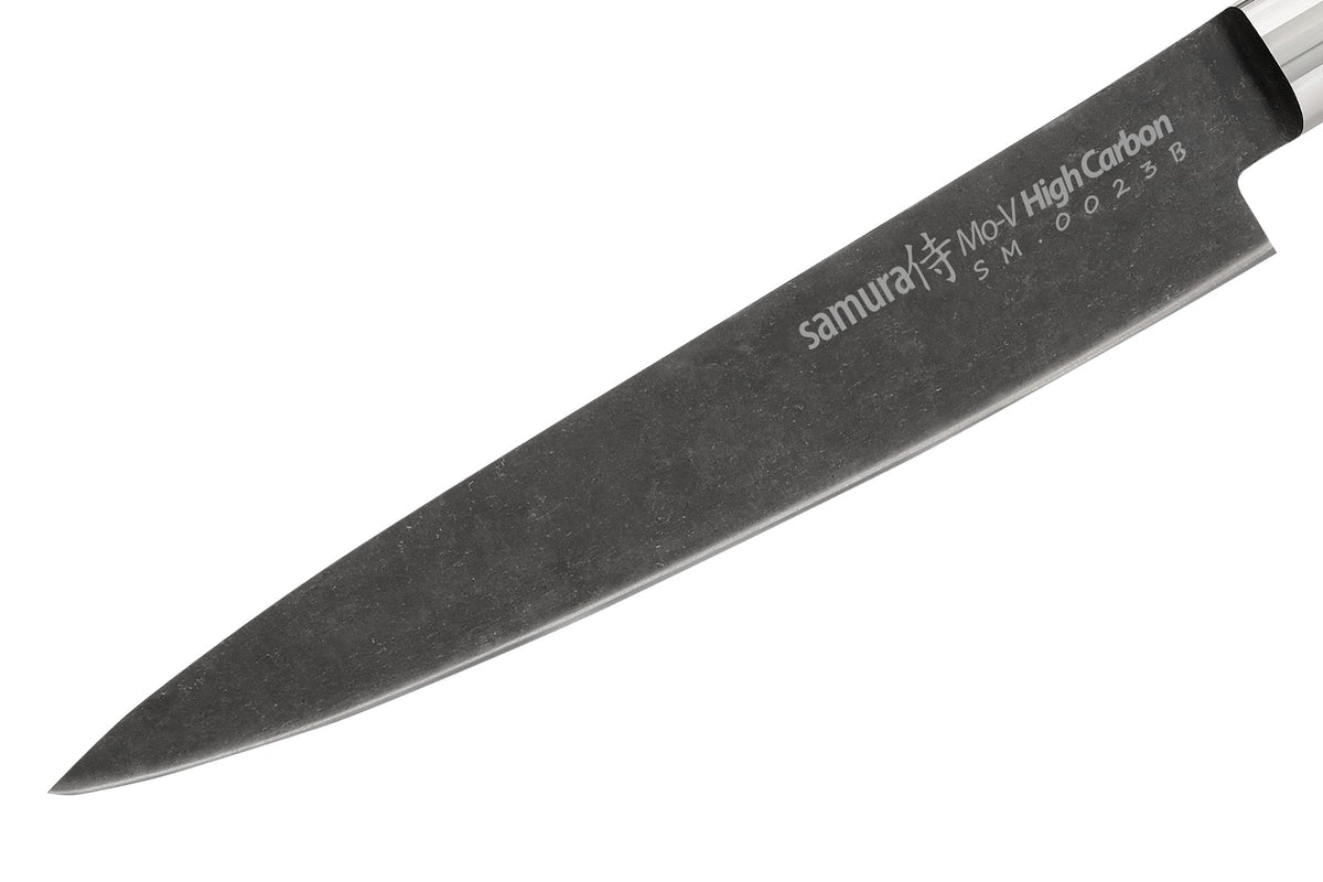 Cuțit Samura Mo-V Stonewash universal 6"/150mm, AUS-8 HRC-58