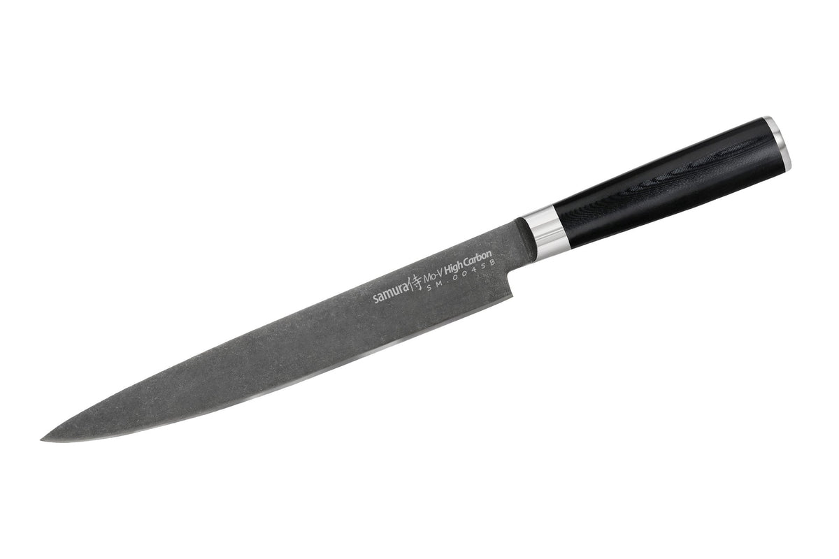 Cuțit Samura Mo-V Stonewash feliator 9"/230mm, AUS-8 HRC-58