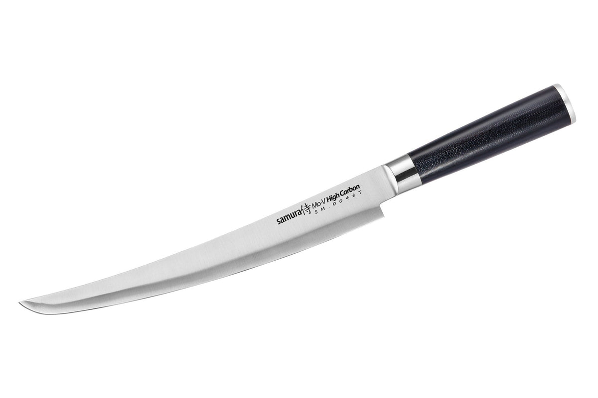 Cuțit Samura Mo-V Tanto feliator 9"/230mm, AUS-8 HRC-58