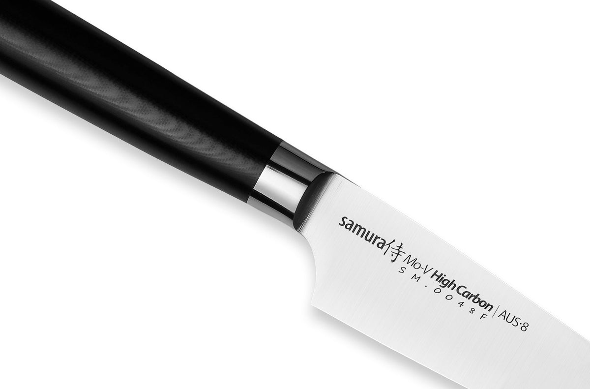 Cuțit Samura Mo-V feliator peste 8.9"/226mm, AUS-8 HRC-59