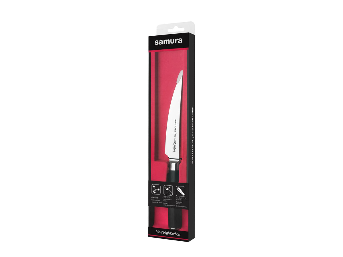 Cuțit Samura Mo-V mic pt macelar 6.1"/155mm, AUS-8 HRC-59