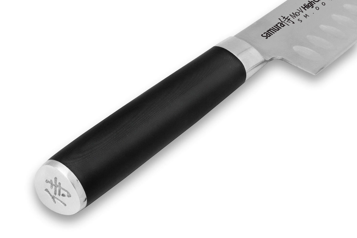 Cuțit Samura Mo-V Santoku mic 5.4"/138mm AUS-8 HRC-58