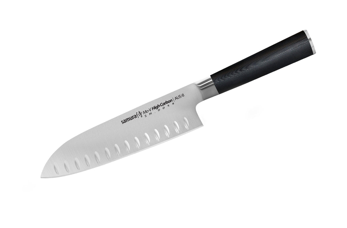 Cuțit Samura Mo-V Santoku 7"/180mm, AUS-8 HRC-58