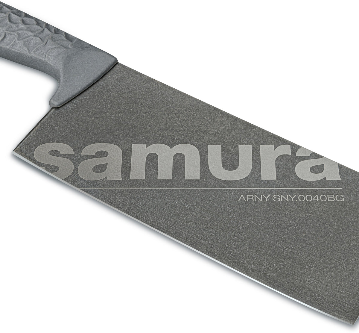 Cuțit bucatar Chef asiatic Samura Arny Stonewash 8.2"/209 mm miner gri, AUS-8 HR