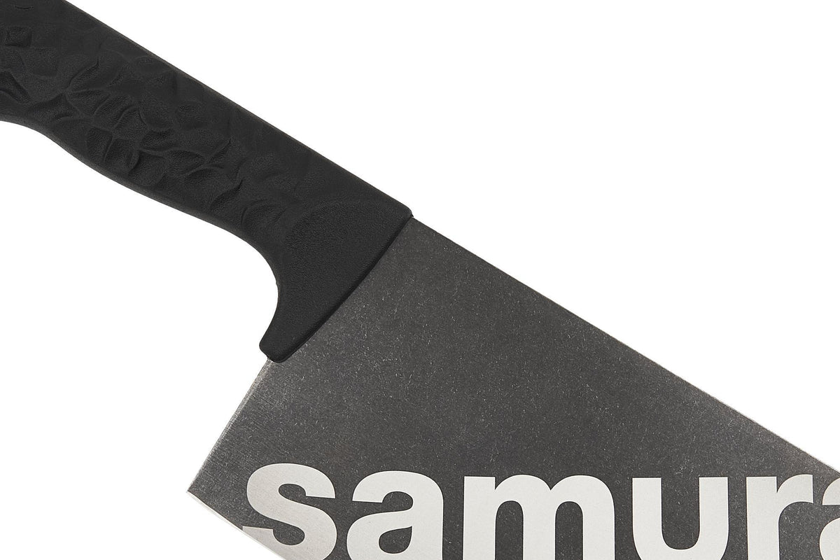 Cuțit bucatar Chef asiatic Samura Arny Stonewash 8.2"/209 mm miner negru, AUS-8
