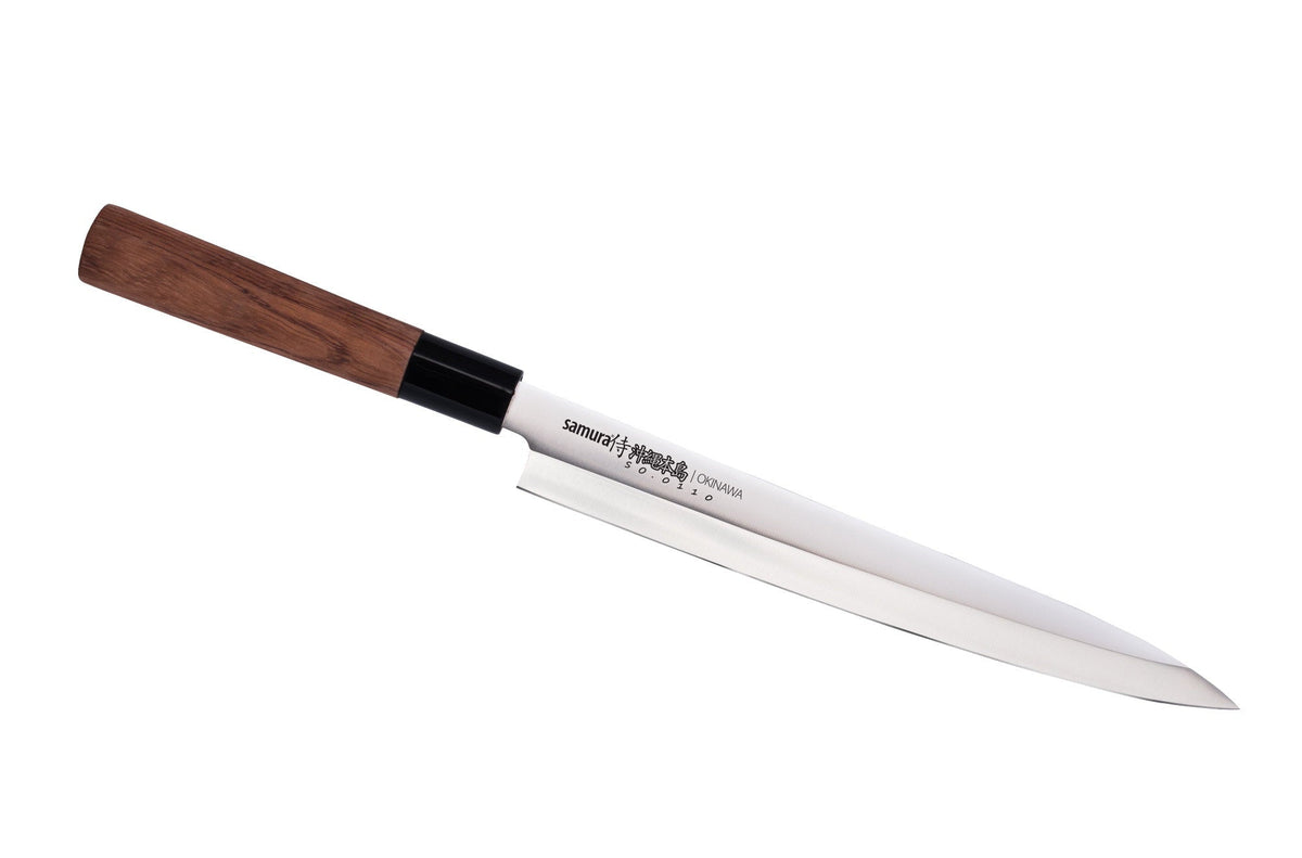 Cuțit Samura Okinawa Yanaghiba 9.4"/240mm, AUS-8 HRC-58