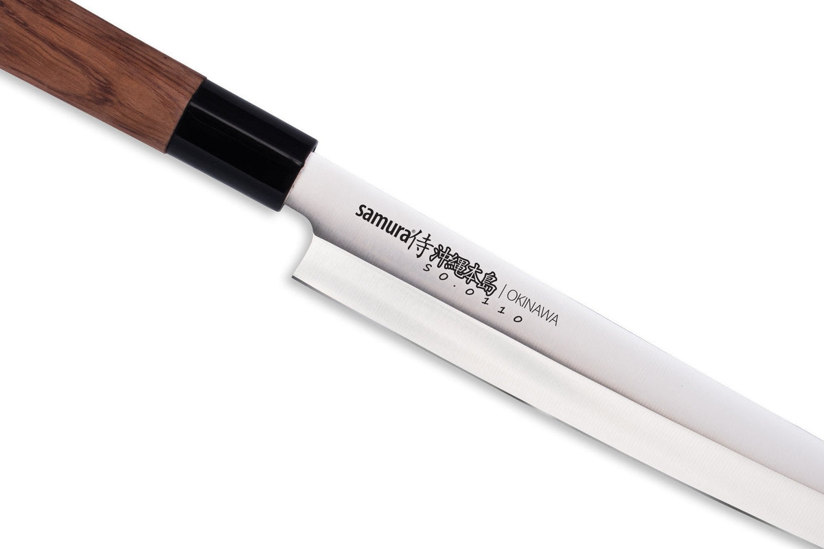 Cuțit Samura Okinawa Yanaghiba 9.4"/240mm, AUS-8 HRC-58