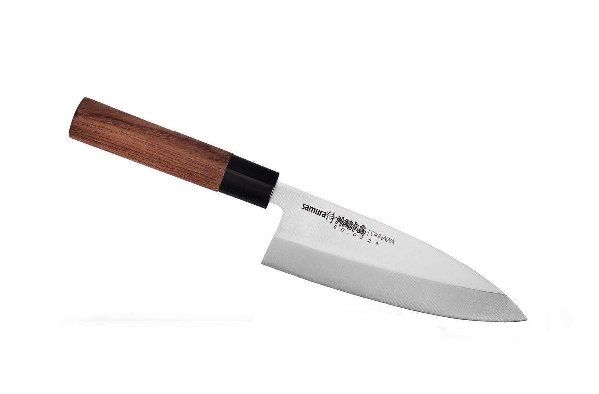 Cuțit Samura Okinawa Deba 6.7"/170mm, AUS-8 HRC-58
